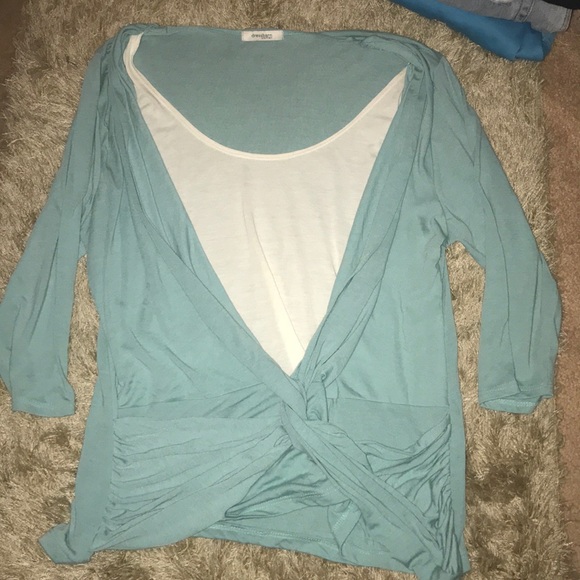 Dress Barn Tops - DressBarn Knot Shirt